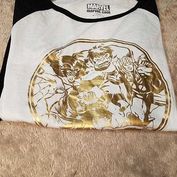 Marvel Heros Unite quarter sleeve size L - Picture 4 of 8